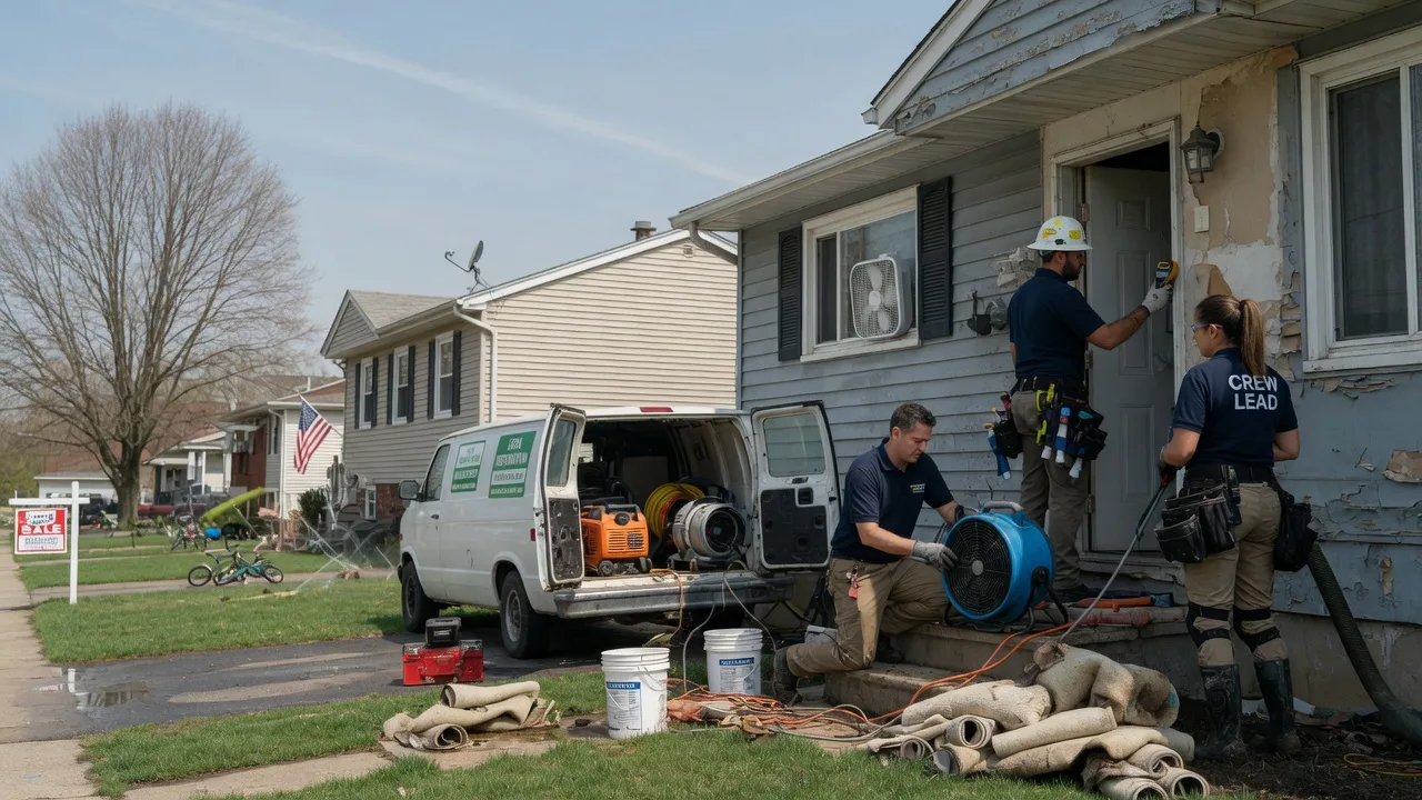 Flood Cleanup in Lincoln Park, MI near me