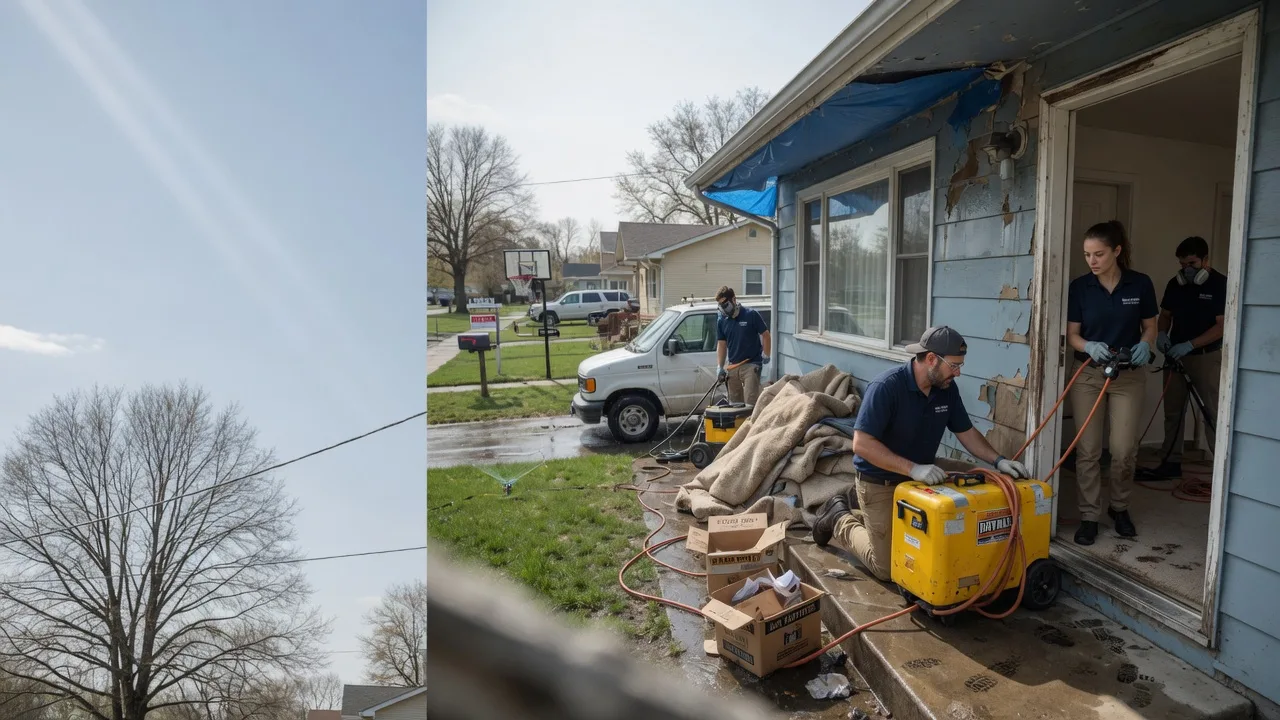 Basement Flood Cleanup in Lincoln Park, MI near me